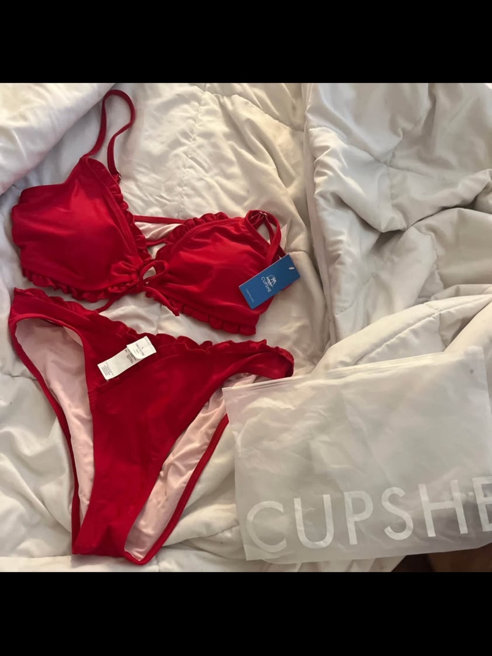 NWT Size Large Cupshe Bikini